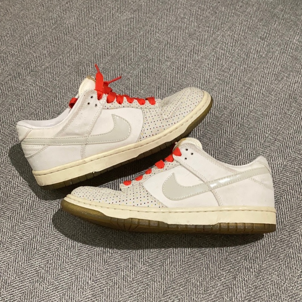 Nike dunk low multi polka